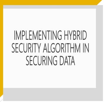 Securing Text Messages Application Using MED
