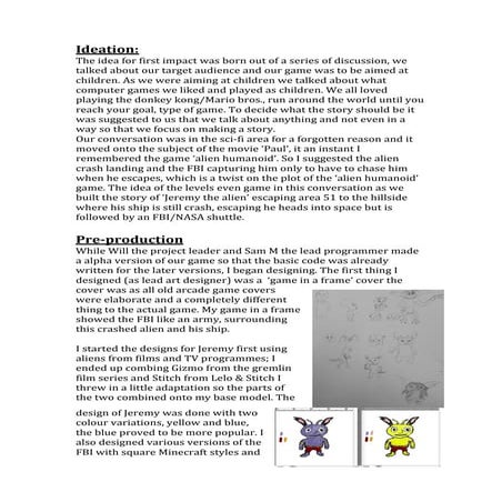 My game development pipeline