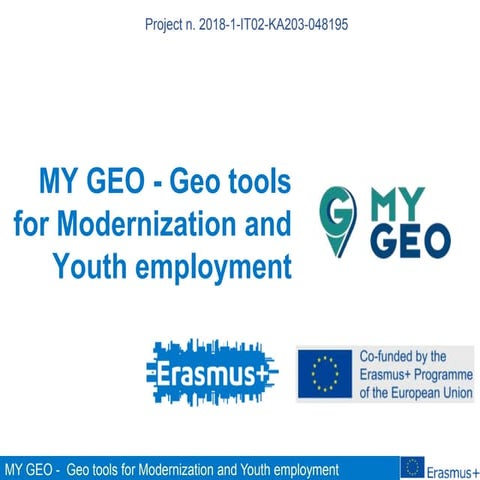 An Introduction to the MYGEO Project | PPT