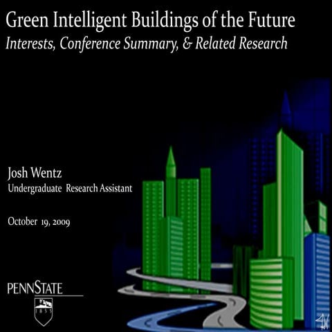 Green Intelligent Building Conference Summary