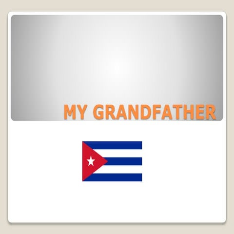 My grandfather Santiago