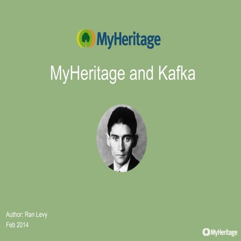 MyHeritage Kakfa use cases - Feb 2014 Meetup 