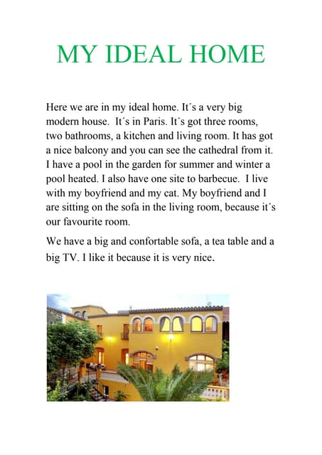 Abraham Lincoln Essay Paper Dream Home Project Pdf Health Essay Sample also A Modest Proposal Essay Topics My Dream Home Essay A Simple Speaking Skill My Dream House How To Sample Narrative Essay High School