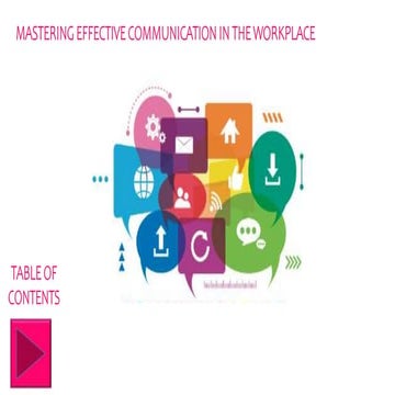 Interactive Powerpoint_How to Master effective communication | PPT