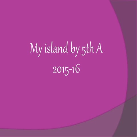 My island by 5th a