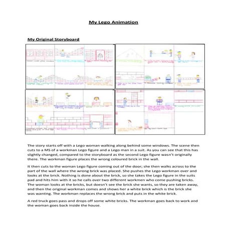 My lego animation