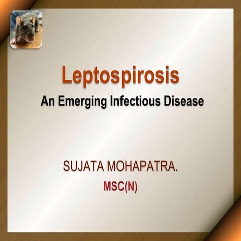 Leptospirosis