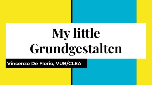 My little grundgestalten
