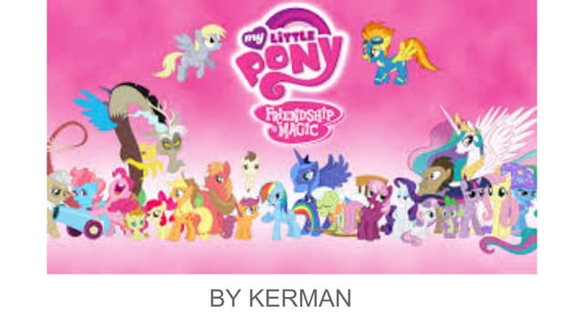 My little pony powerpoint