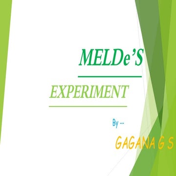 meldays experiment