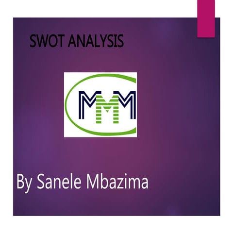 SWOT Analysis | PDF
