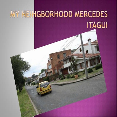 My neighborhood | PPTX