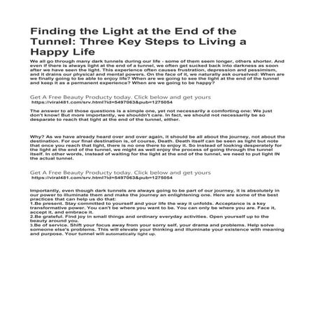 Let Your Inner Light Lead The Way To Greatness | PDF