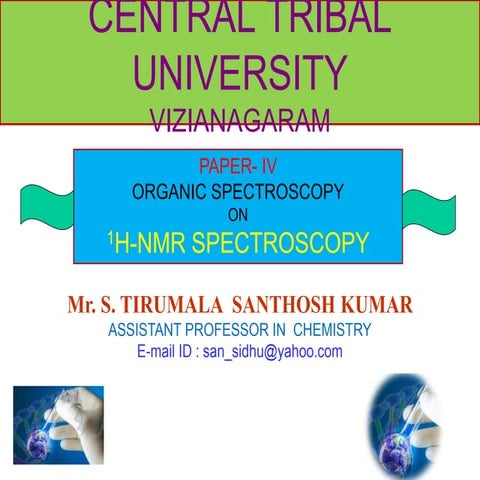 1H NUCLEAR MAGNETIC RESONANCE