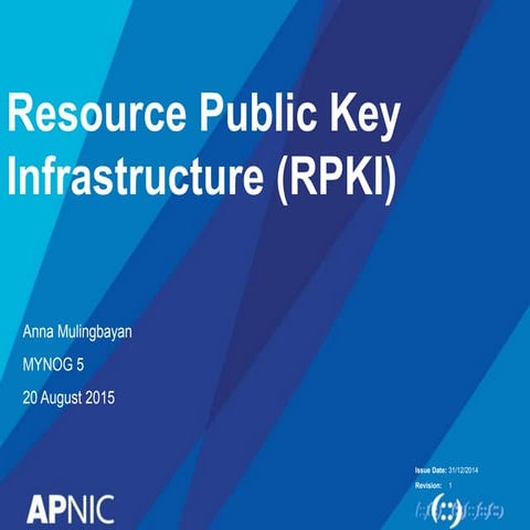 Resource Public Key Infrastructure presentation, Mynog5