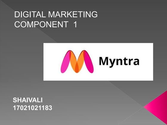 Myntra Case Study 2024 - Complete Marketing Strategy | PPT