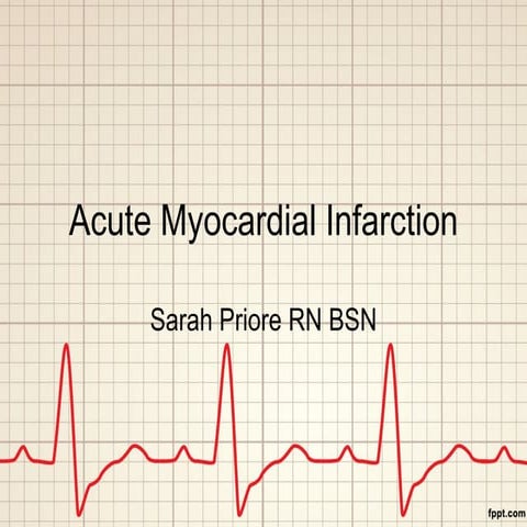 Myocardial infarction