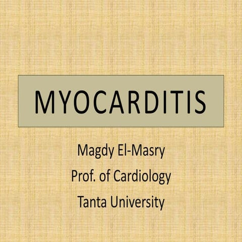 Myocarditis