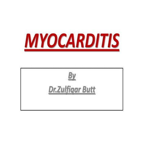 Myocarditis