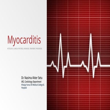 Myocarditis | PPTX