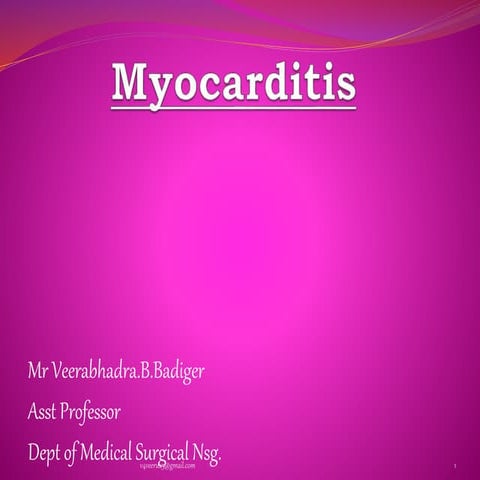 Myocarditis