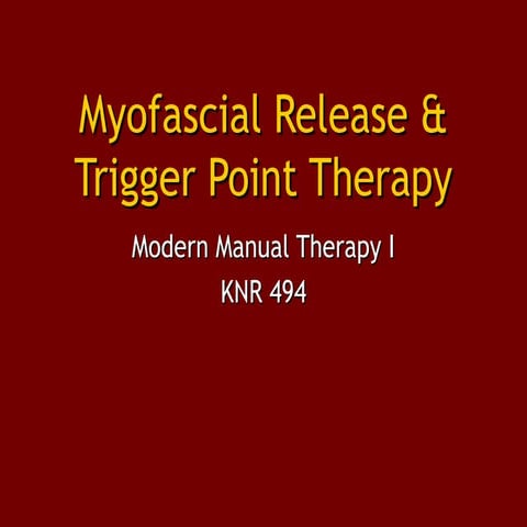 Myofascial release ue (1)