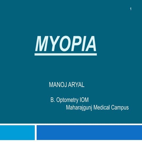 MYOPIA