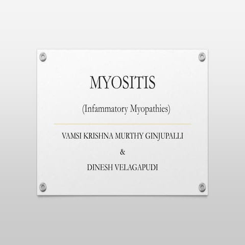 Myositis 