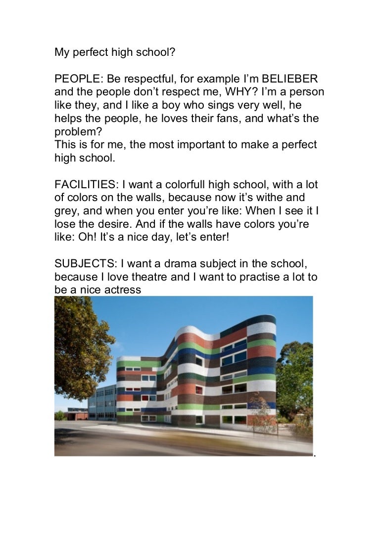 My Perfect High School