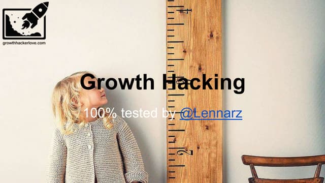 My personal Growth Hacking Challenge