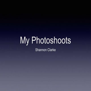 My Photoshoots