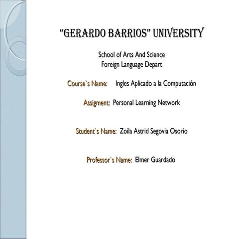 My Personal Learning Network #2