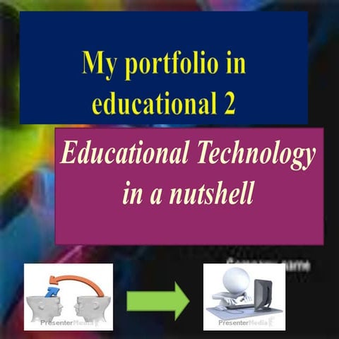 My portfolio in educational 2