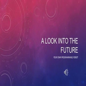 Look into the future