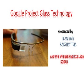 google project glass technology