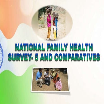 National family health survey 5
