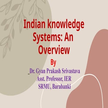 Indian Knowledge System | PDF