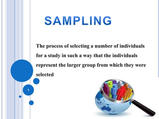 Sampling Ppt Sample Powerpoint Presentation For College By