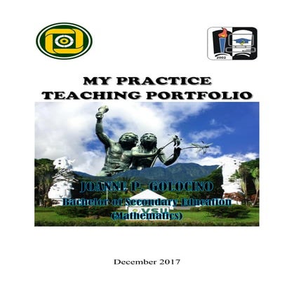 My practice teaching portfolio
