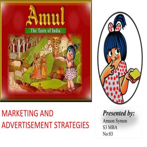 amul- marketting and ad strategy