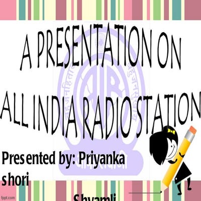 Presentation on ALL INDIA RADIO