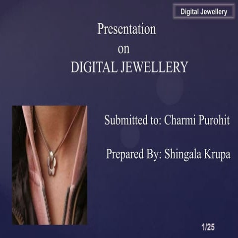DIGITAL JEWELERY