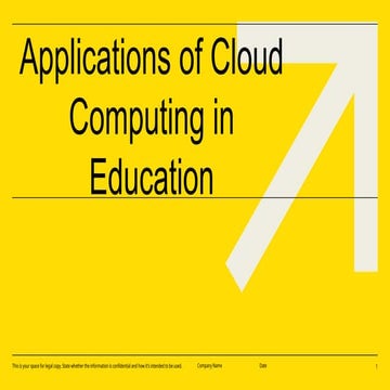 Presentation on Applications of Cloud Computing | PPTX