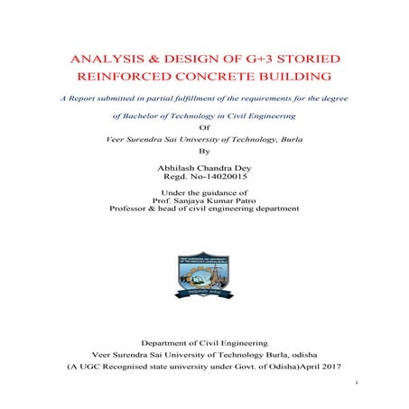 My project work(analysis and design of g+3 building)