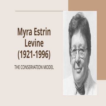 LEVINE'S Theory | PPTX