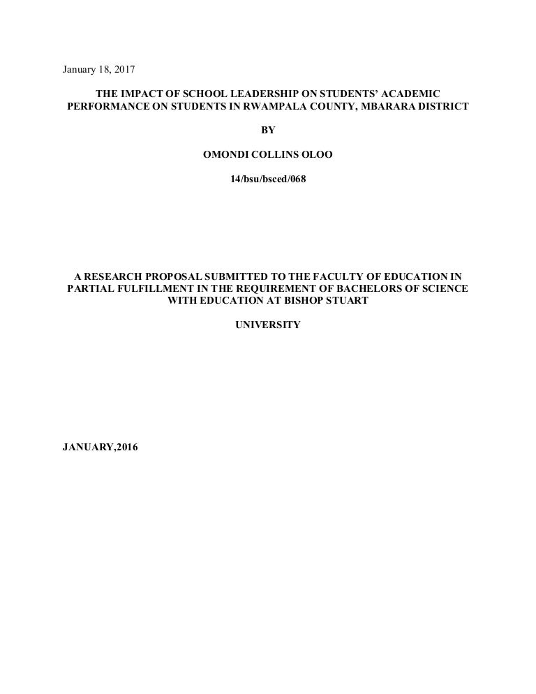 My research proposal