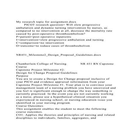 My research topic for assignment.docxPICOT research question=.docx