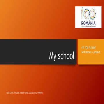 My school Elena Gavrila