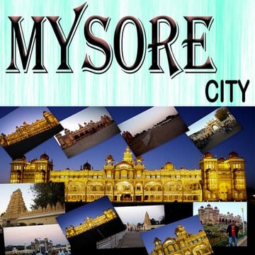 Mysore city ppt