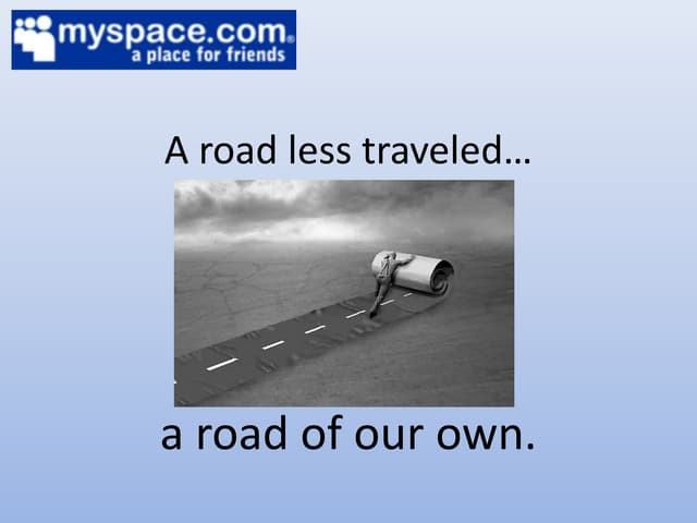 My space presentation (1)